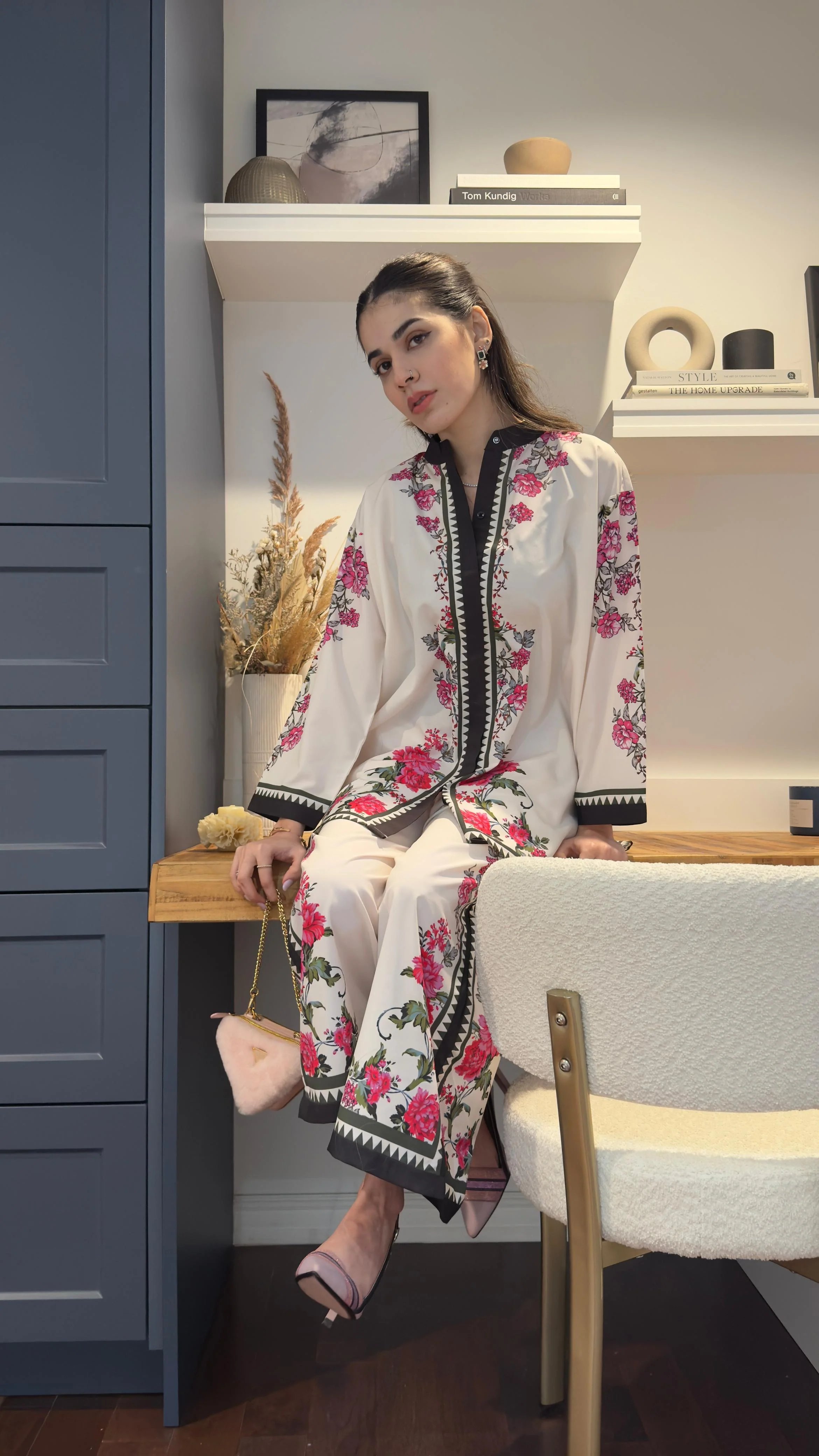 Unstitched 2pcs Set Digital Printed Poly Lawn- UN-810