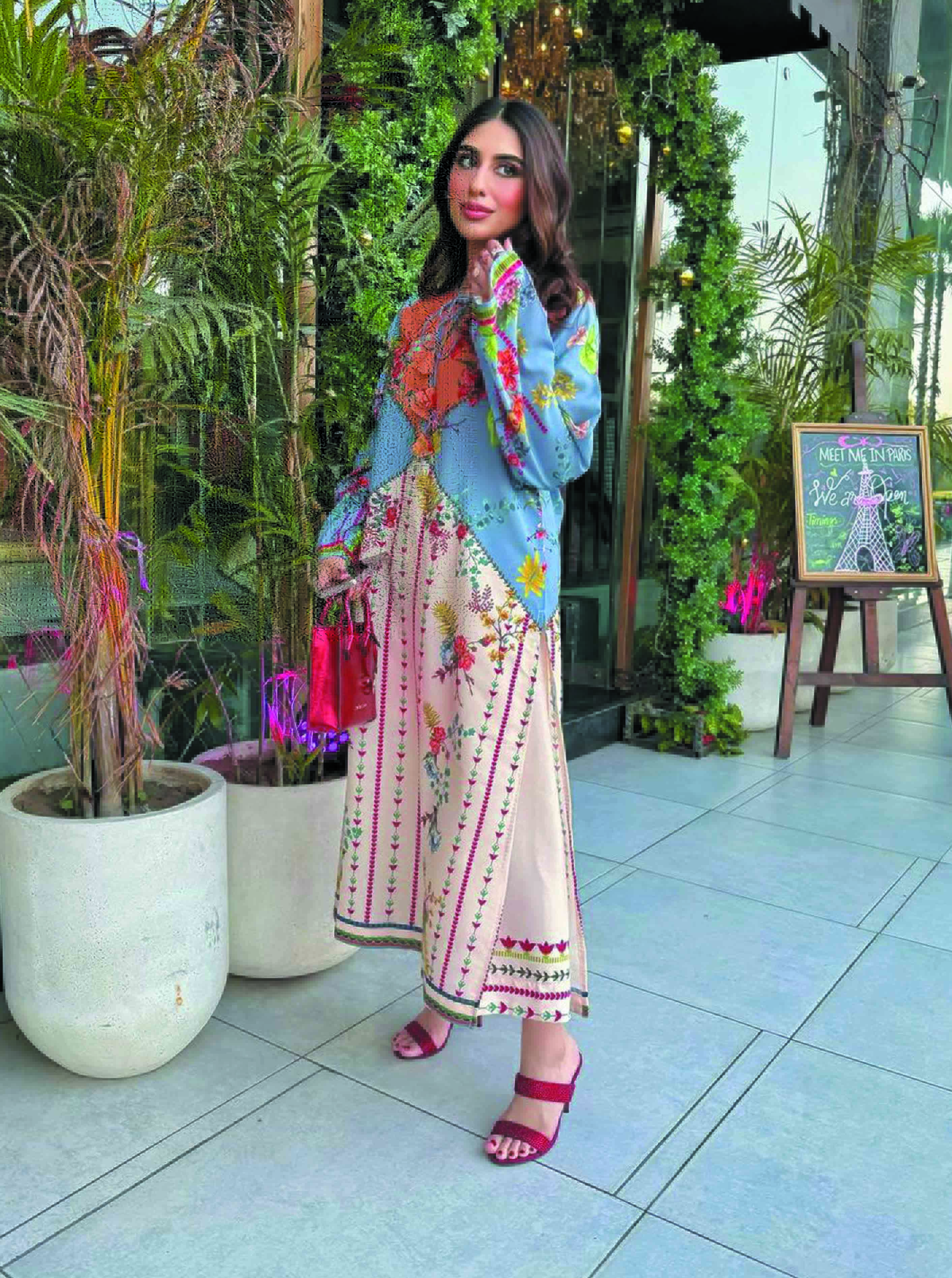 Unstitched 2pcs Digital Printed Set - UN-816