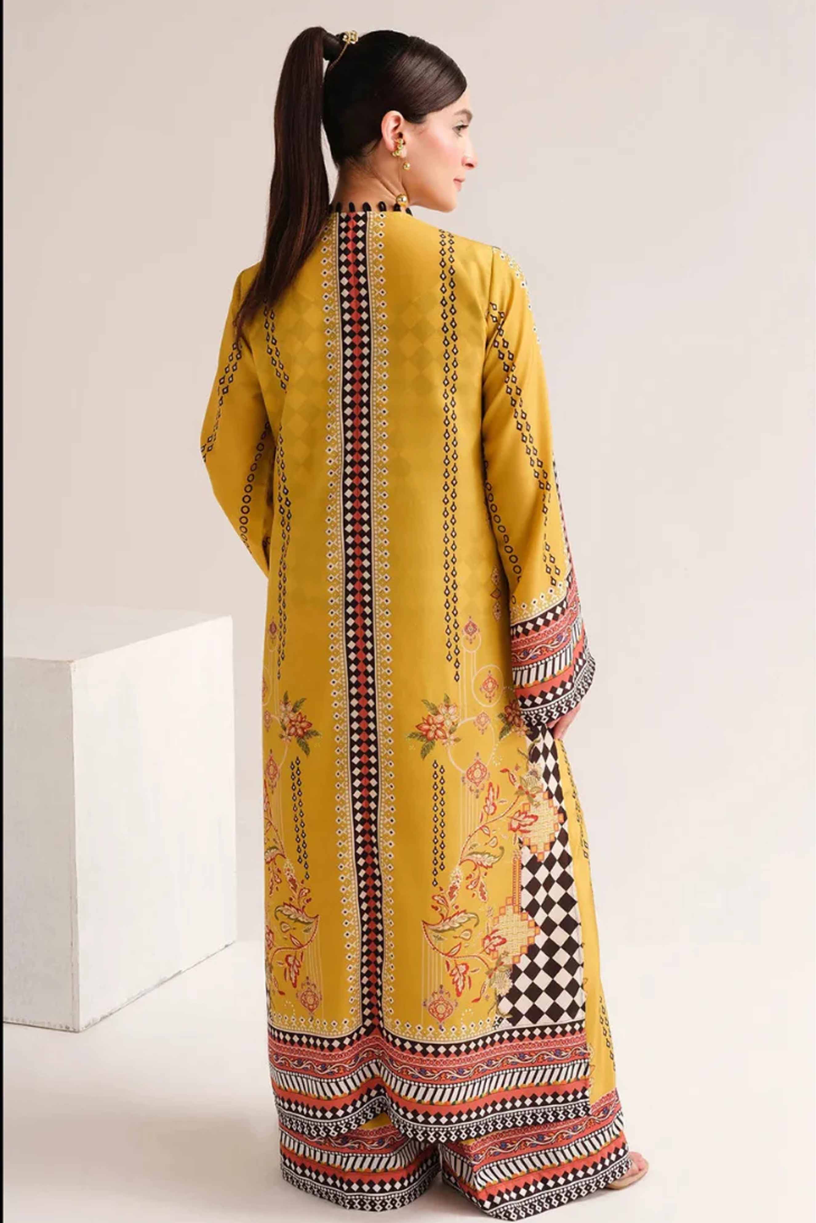 Unstitched 2pcs Digital Printed Set - UN-825
