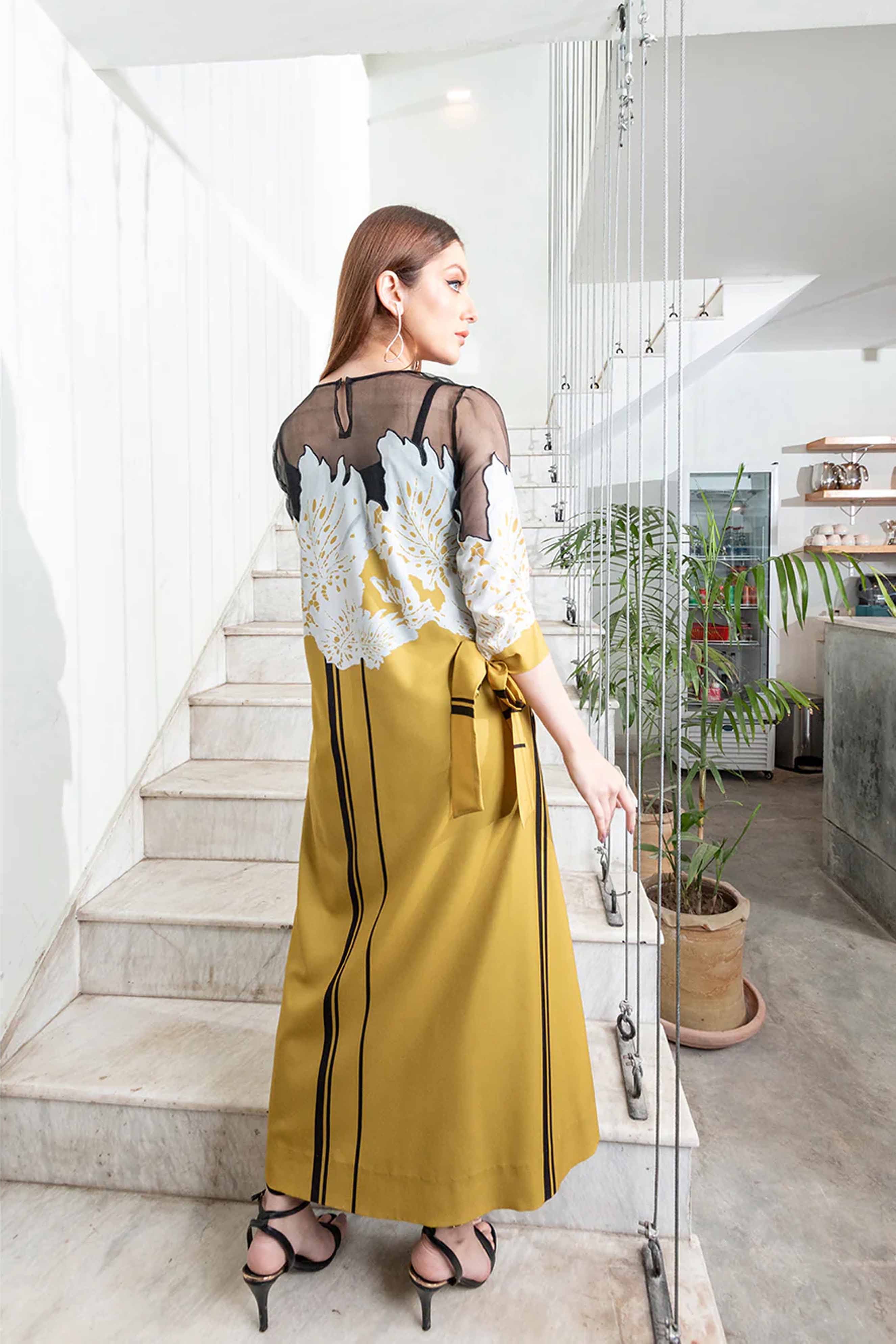 Digital Printed Dress 2PC - 837
