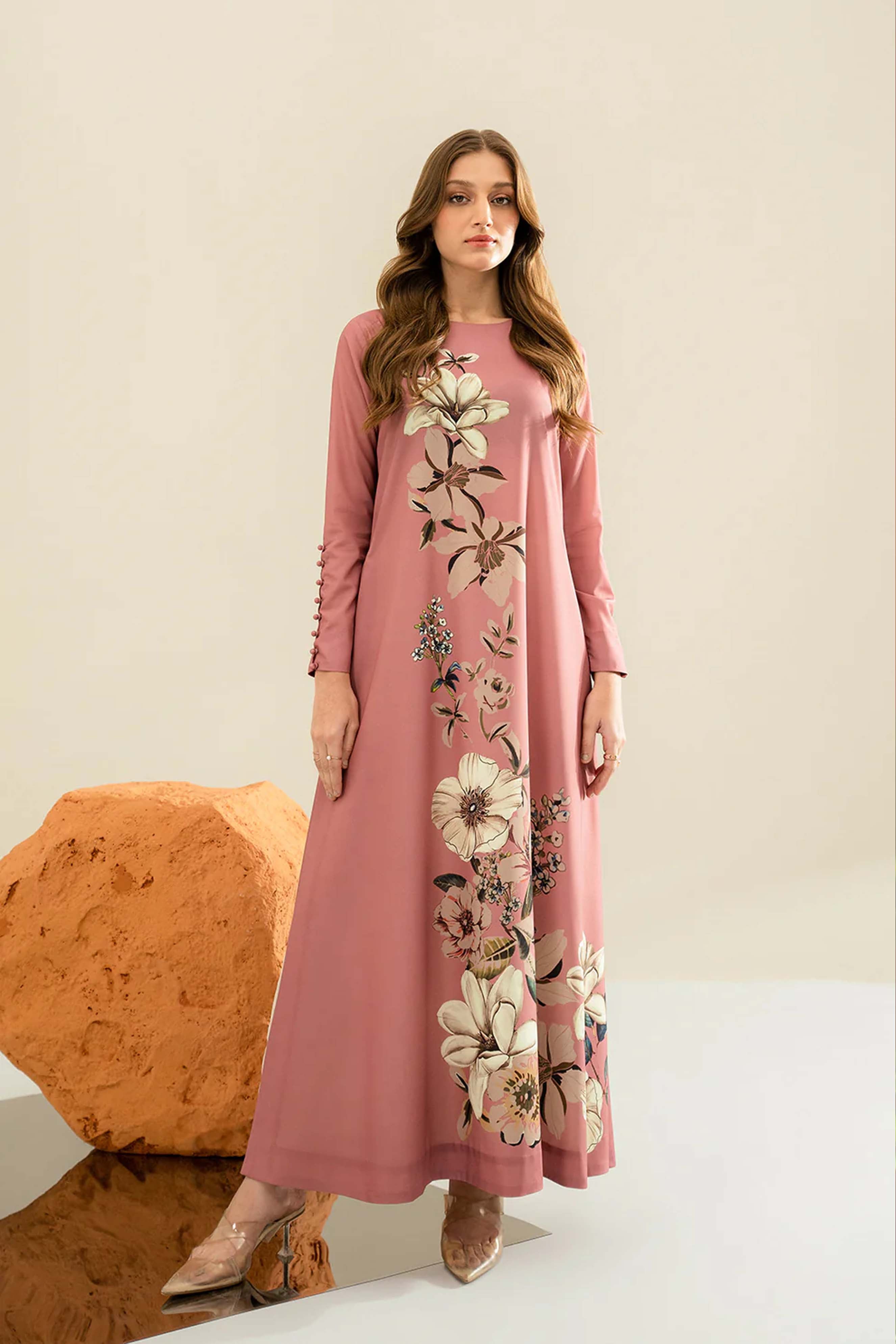 Digital Printed Dress 2PC - 840