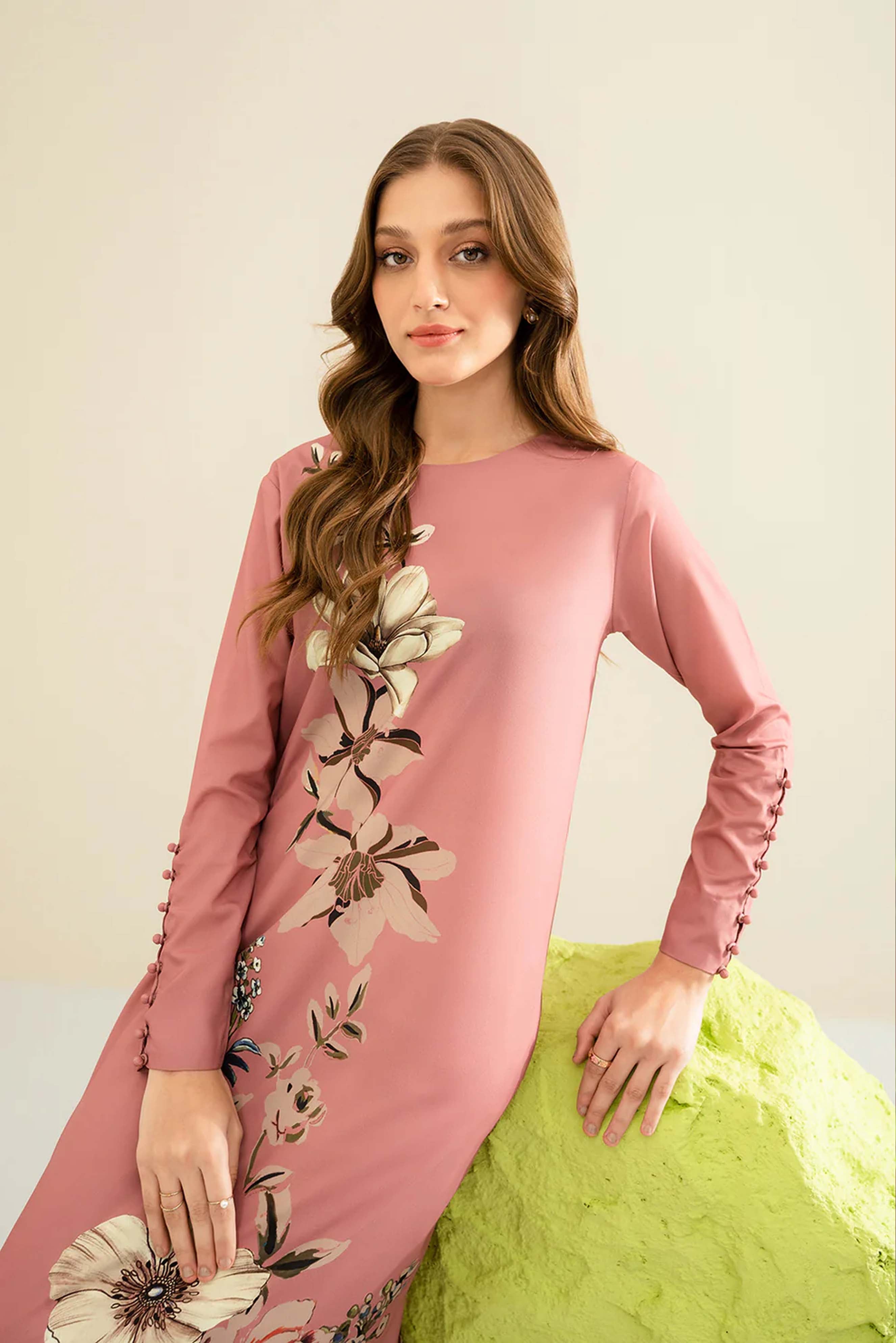Digital Printed Dress 2PC - 840