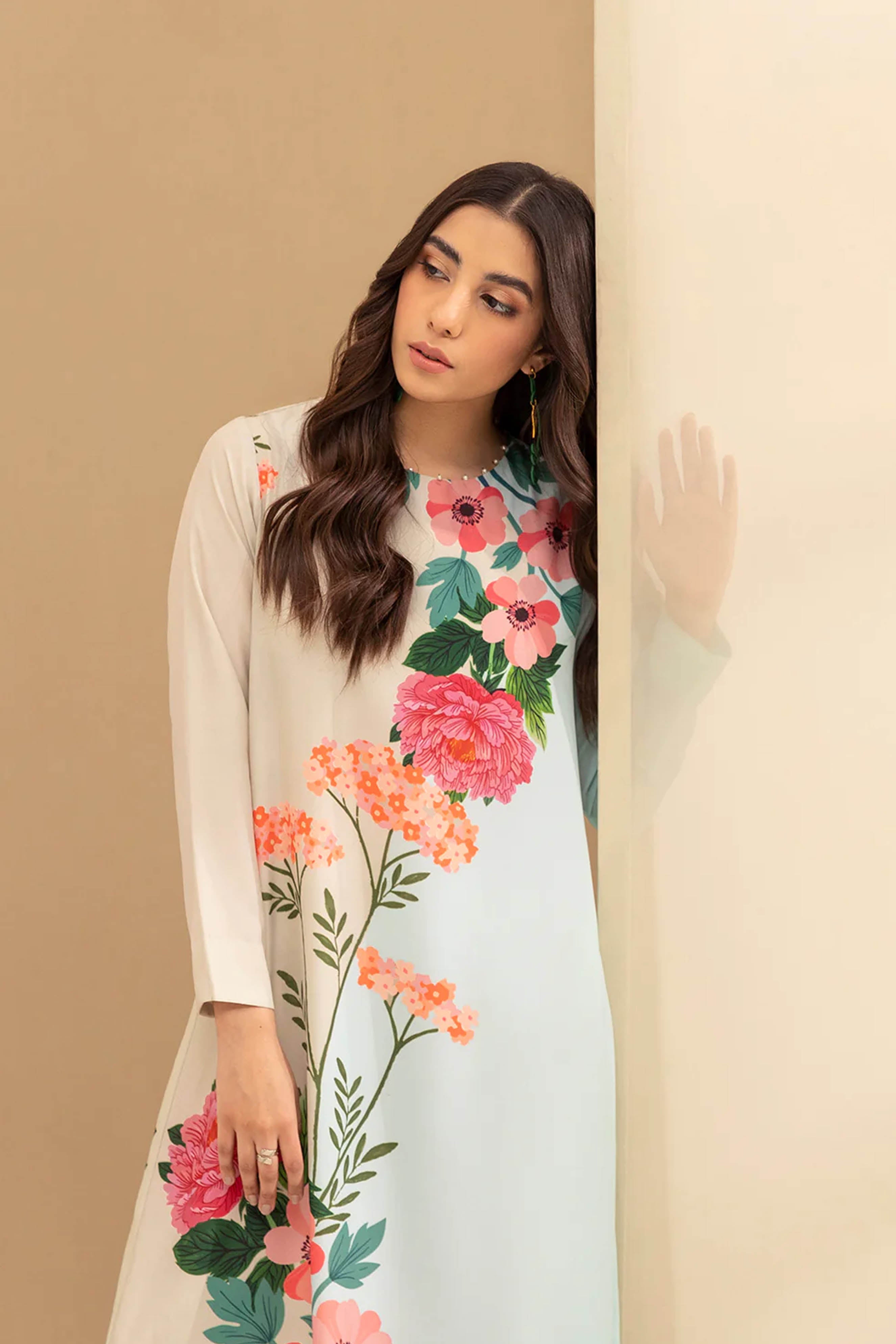 Digital Printed Dress 2PC - 849