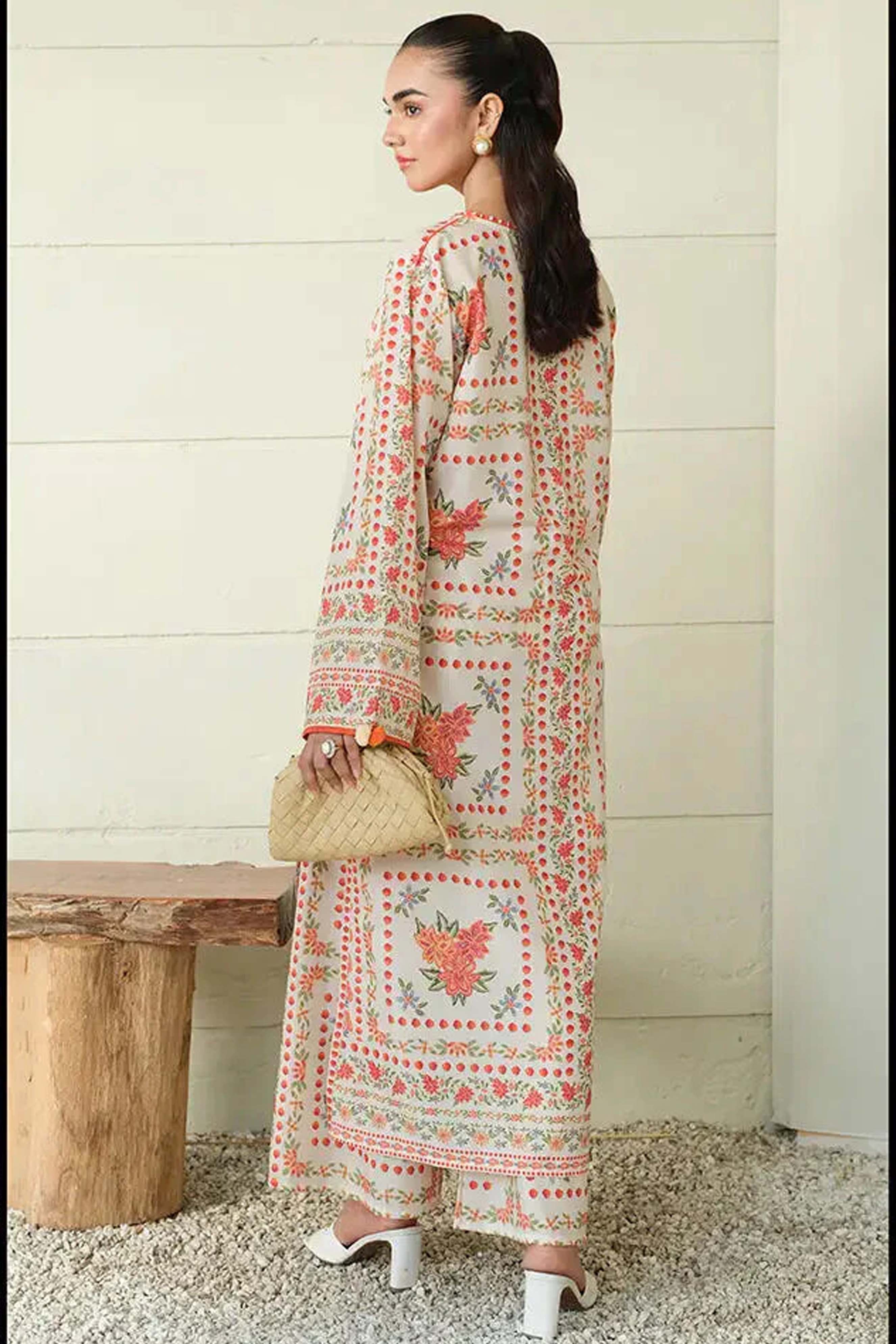 Digital Printed Dress 2PC - 850