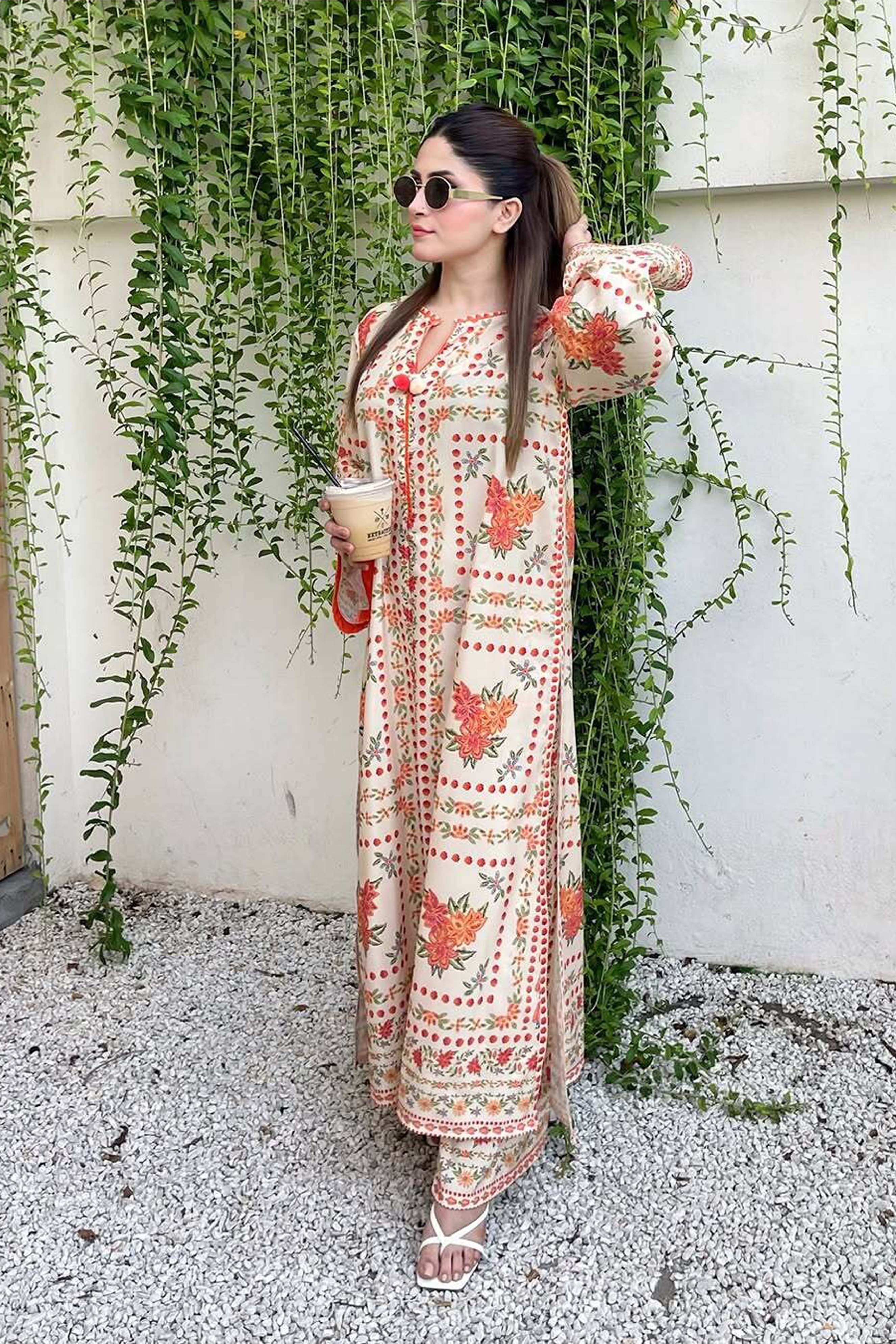 Digital Printed Dress 2PC - 850