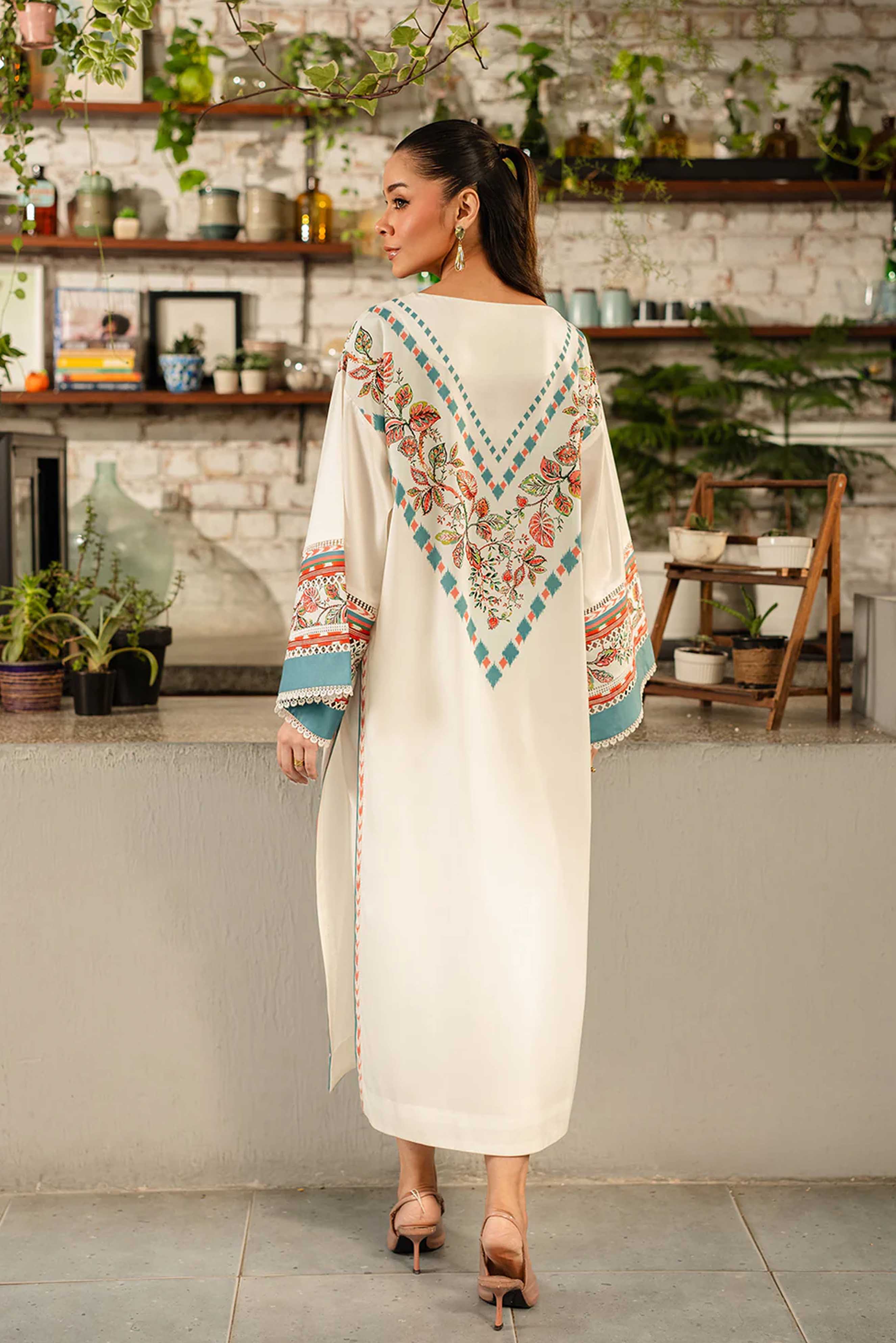 Digital Printed Dress 2PC - 856