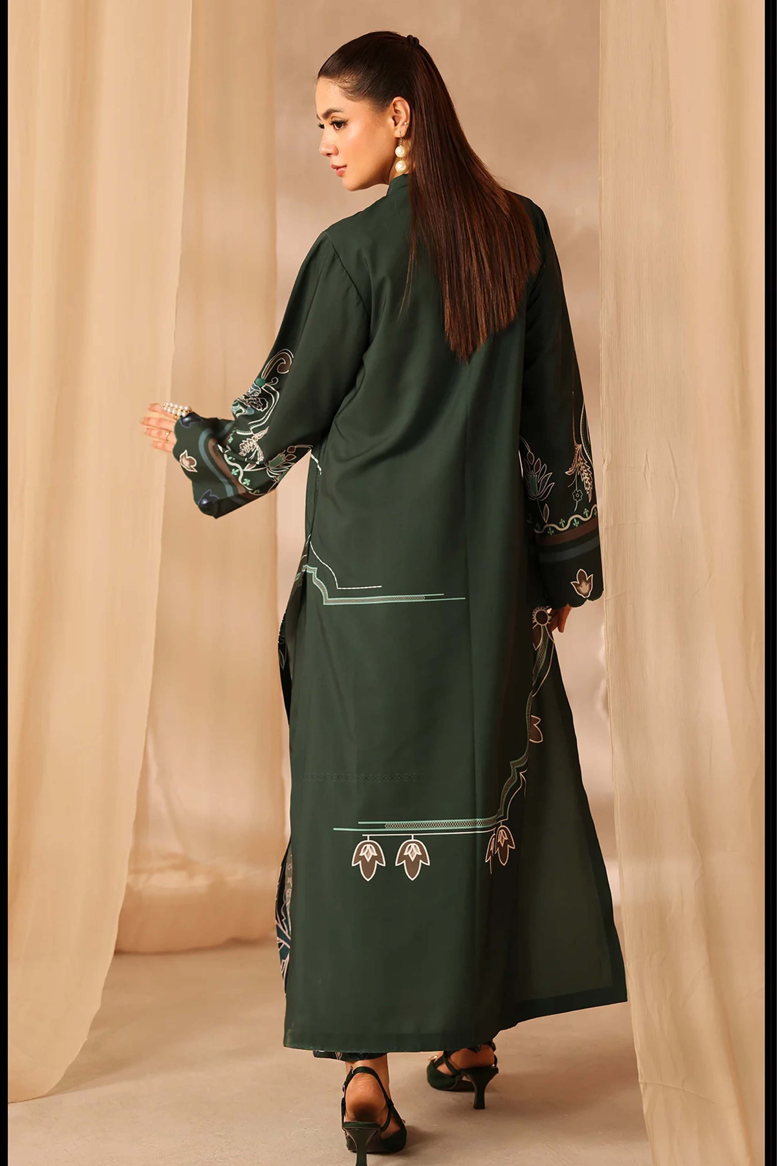 Digital Printed Dress 2PC - 857