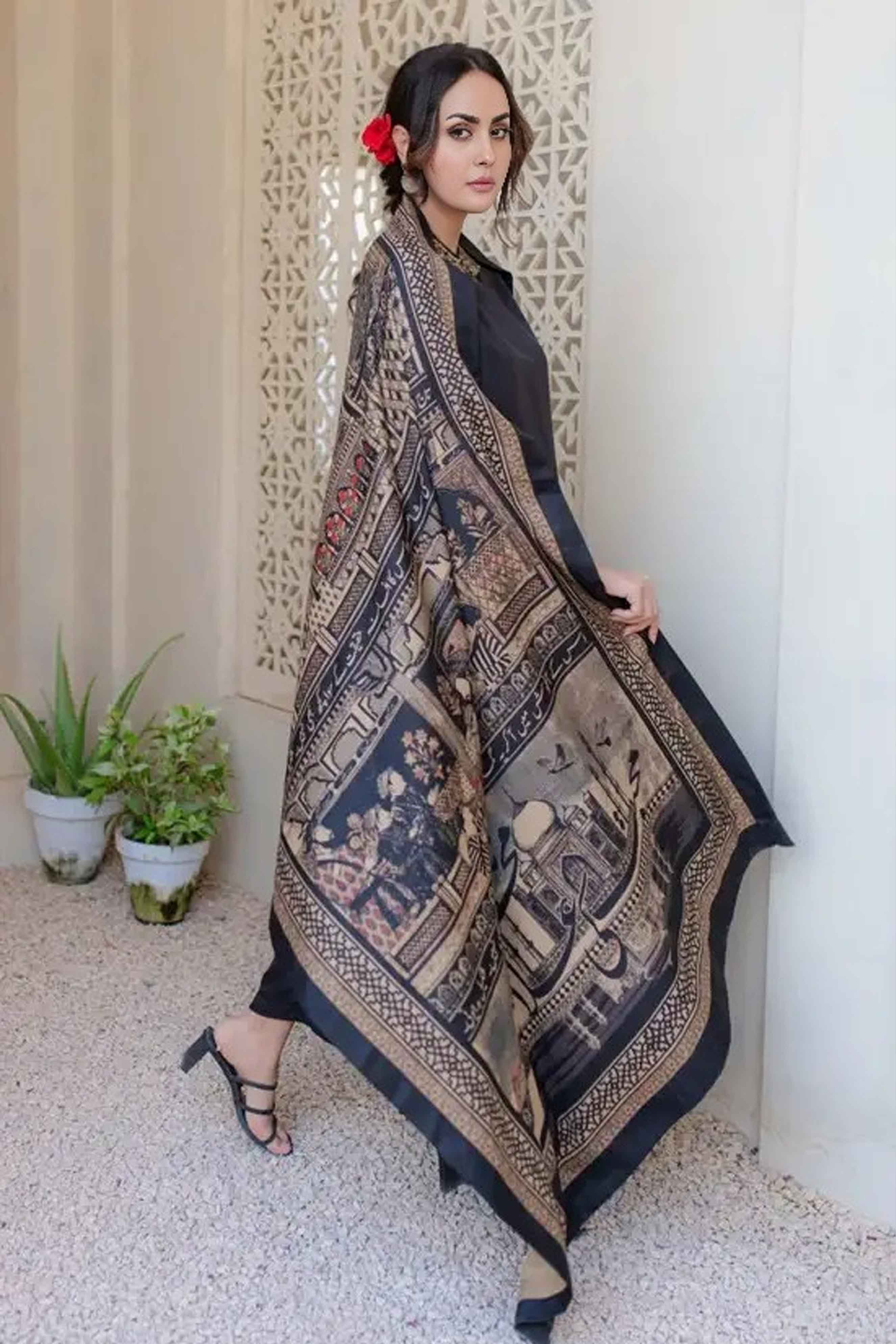 Odhnis / Dupatta For Women - Shawl-004