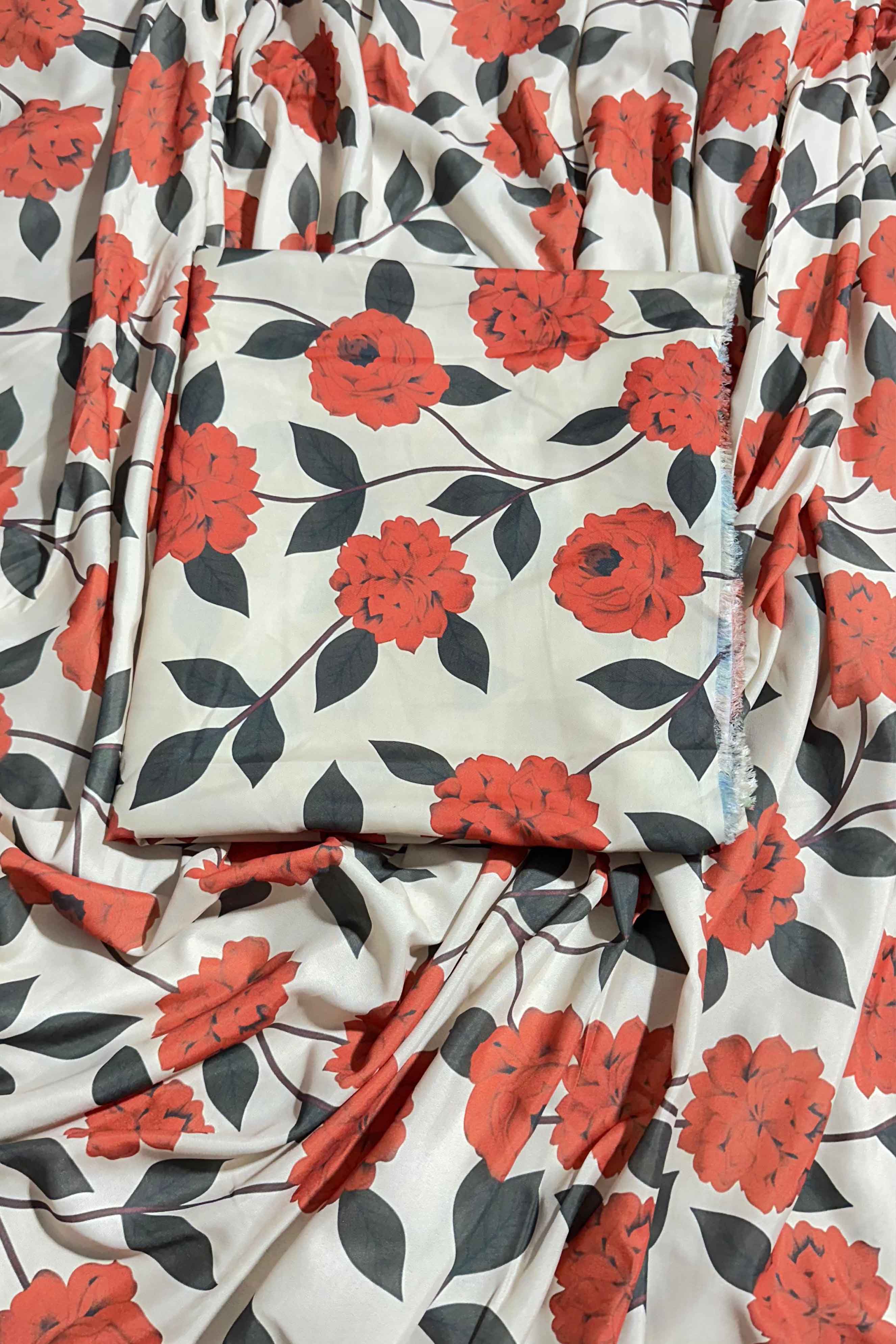 Unstitched Allover 2pcs Digital Printed Set - UN-812