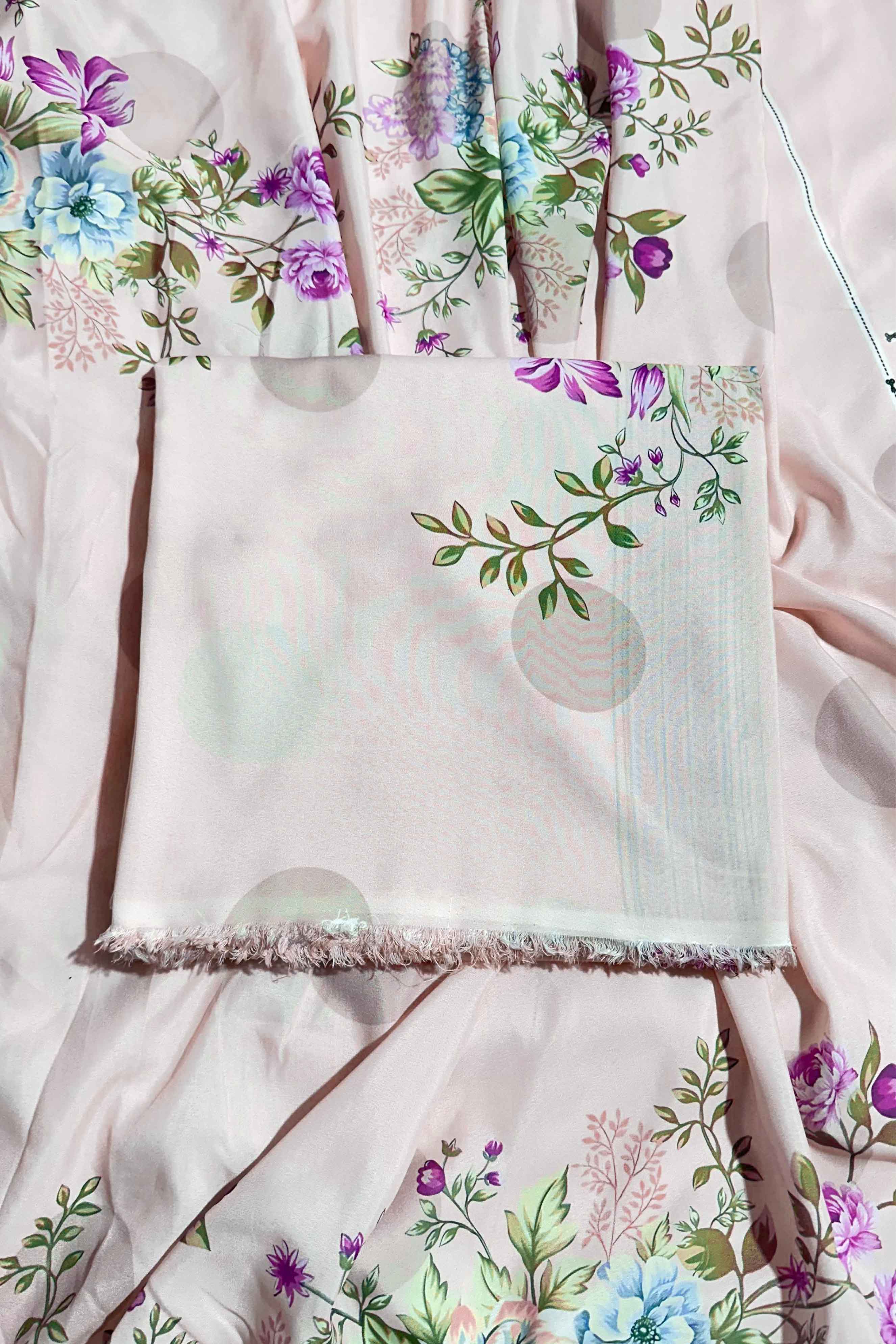 Unstitched 2pcs Digital Printed Set - UN-805