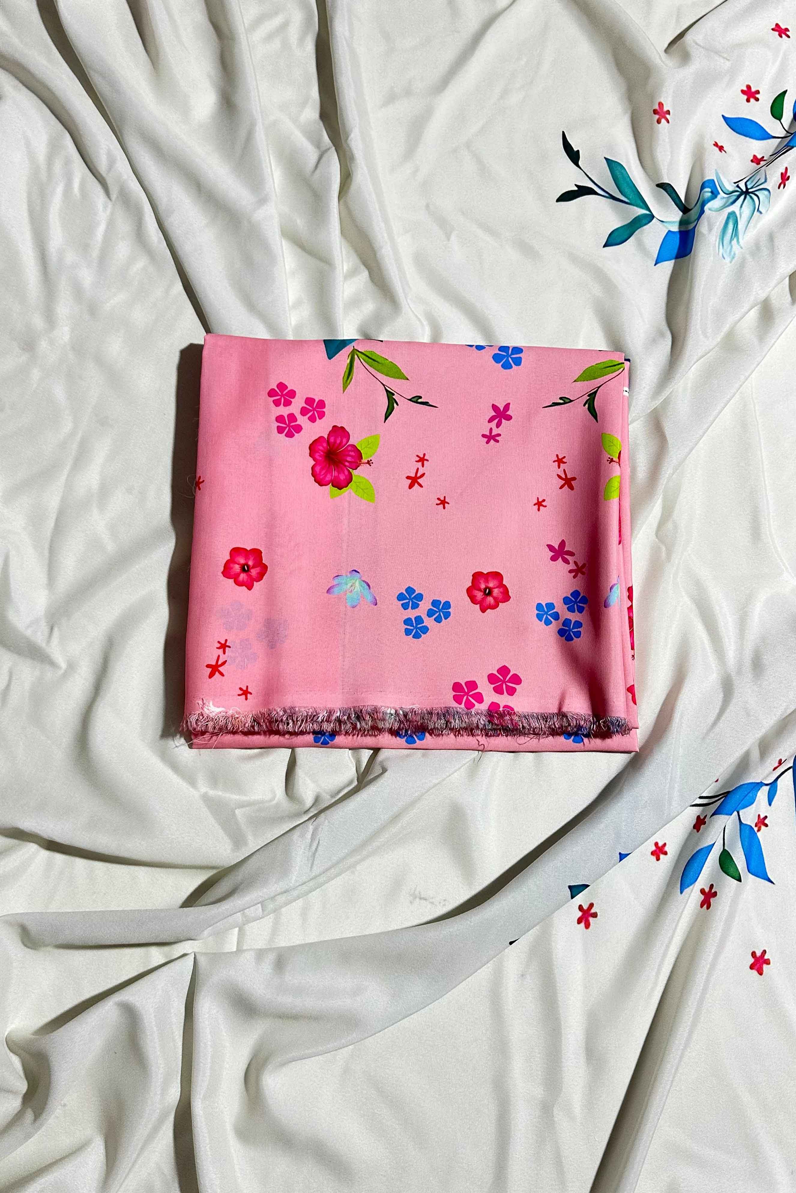 Unstitched 2pcs Digital Printed Set - UN-803
