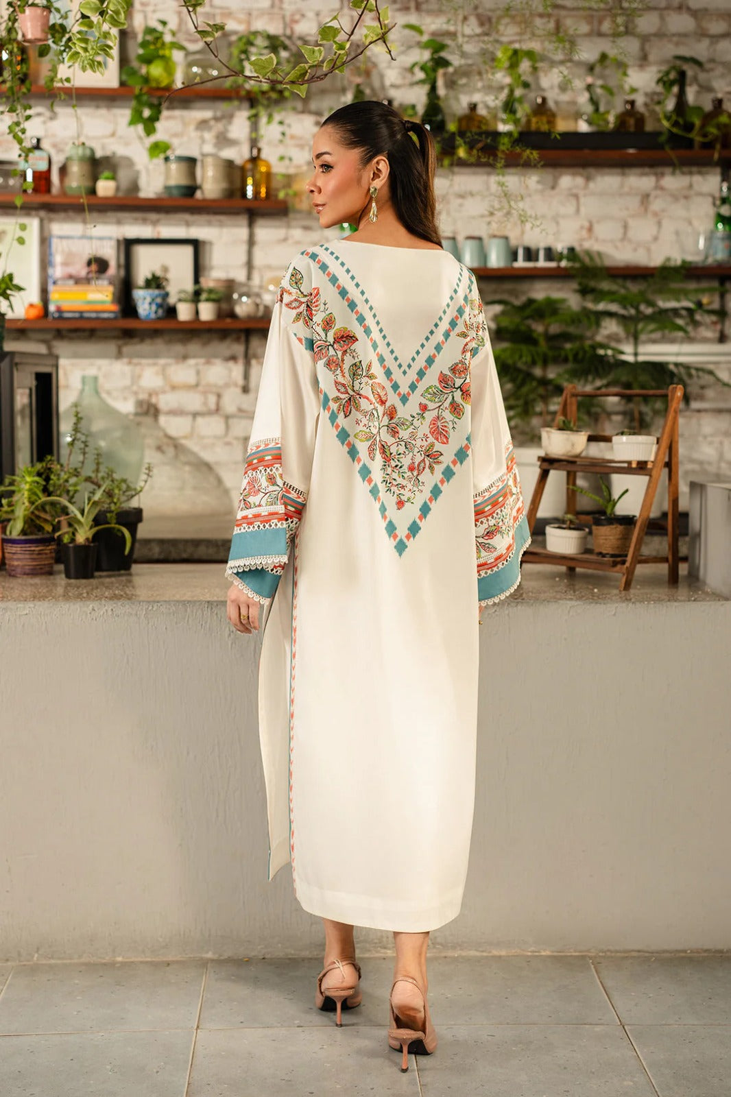 Digital Printed Dress 2PC - 856