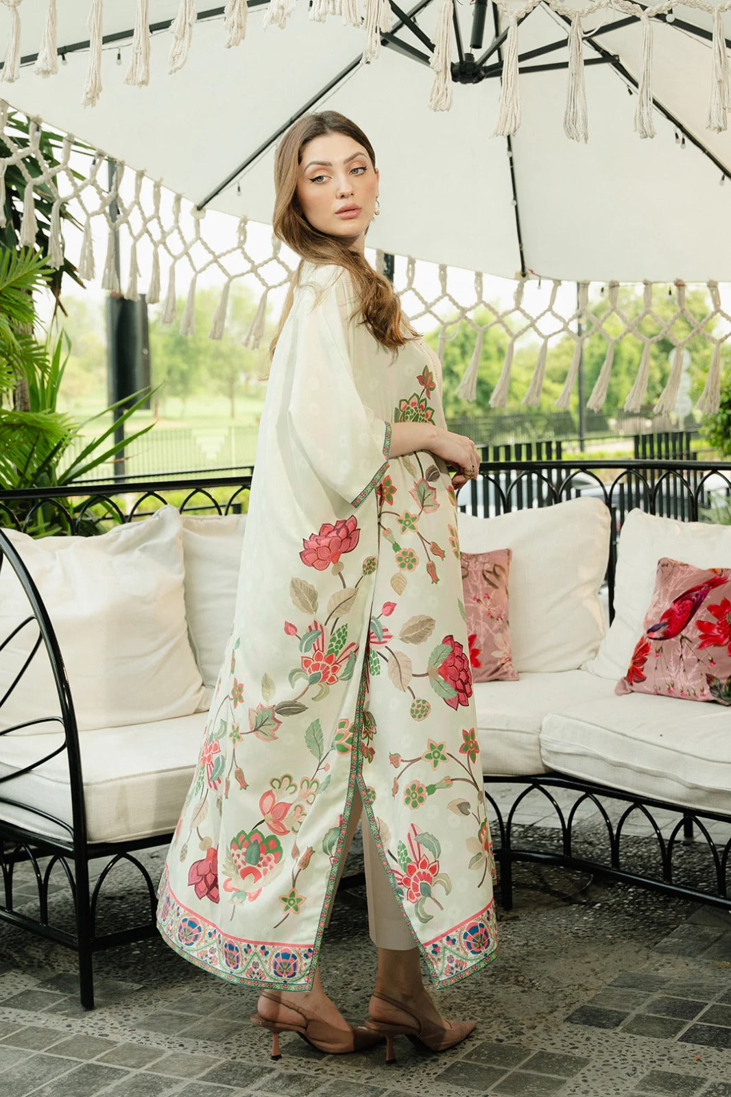 Digital Printed Dress 2PC - 854