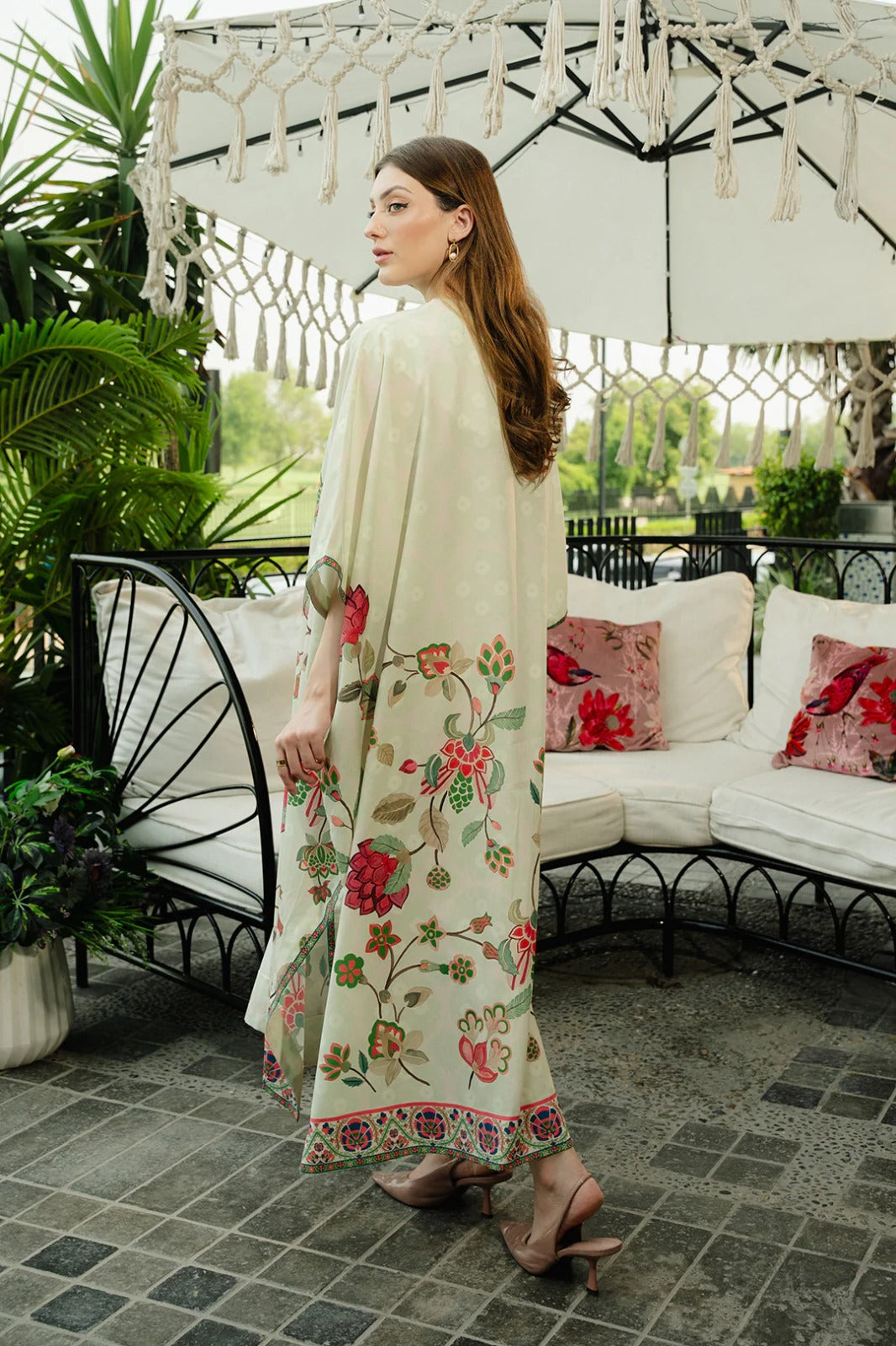 Digital Printed Dress 2PC - 854