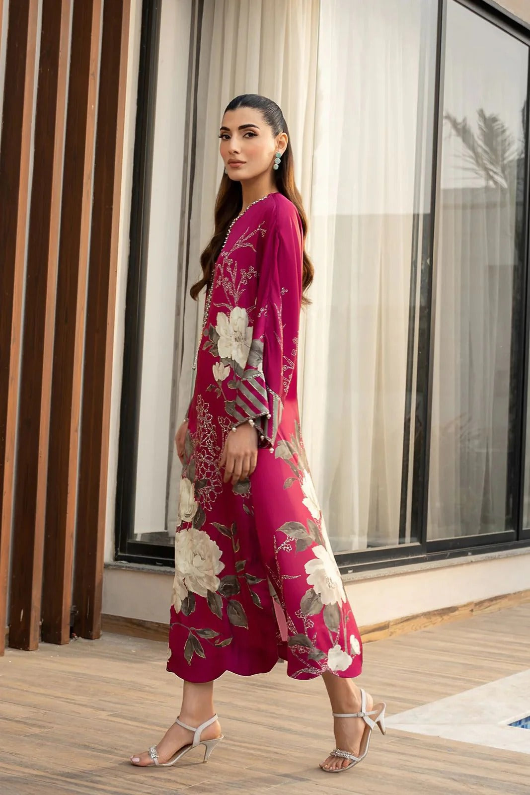 Digital Printed Dress 2PC - 853