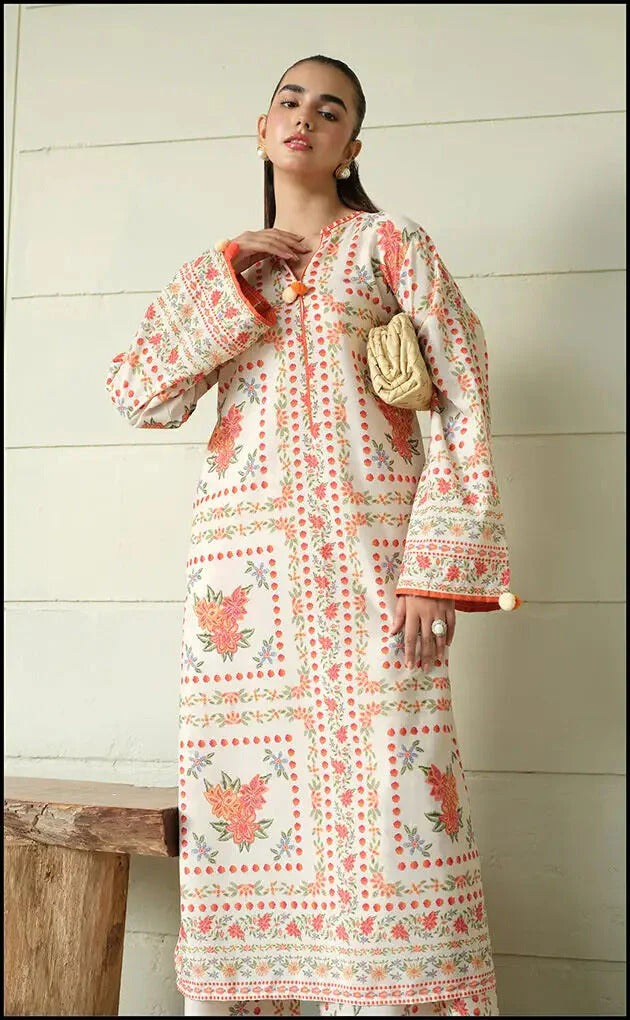 Digital Printed Dress 2PC - 850
