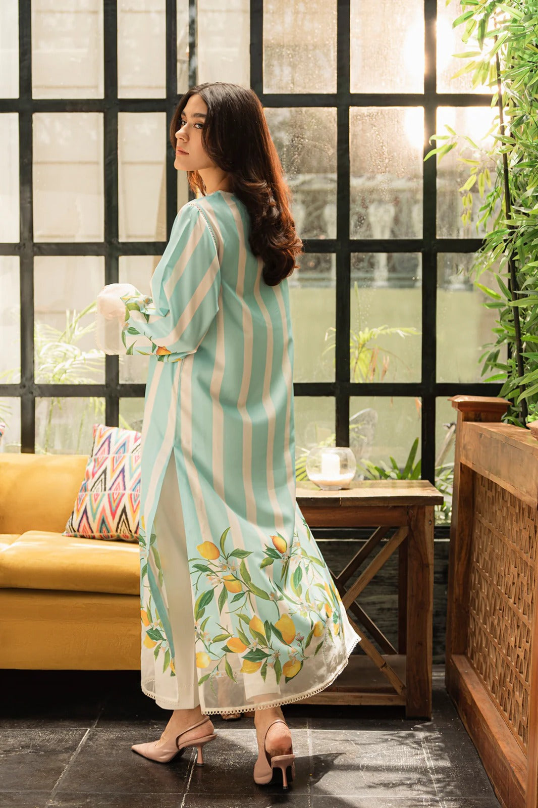 Digital Printed Dress 2PC - 845