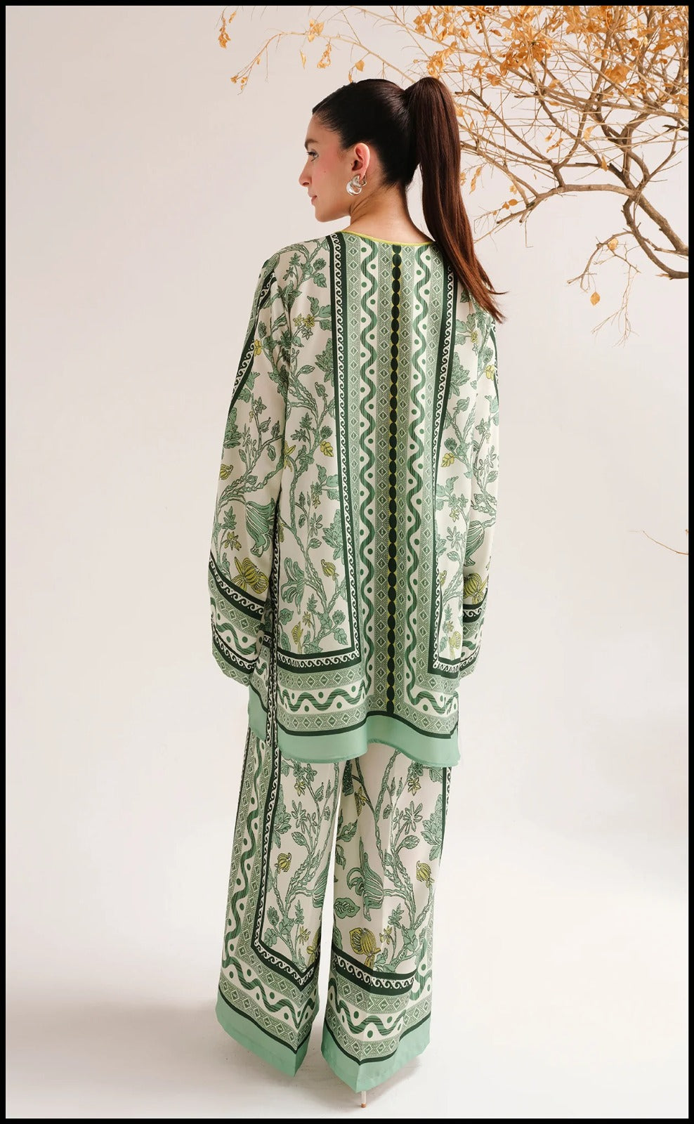 Digital Printed Dress 2PC - 843