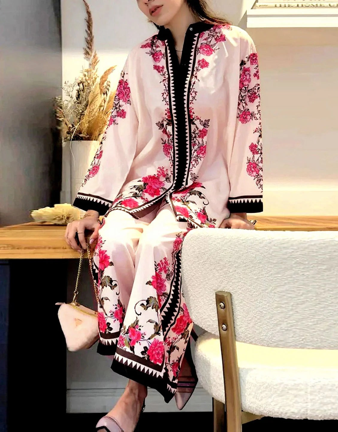 Trending Co-Ord set Digital Printed -810