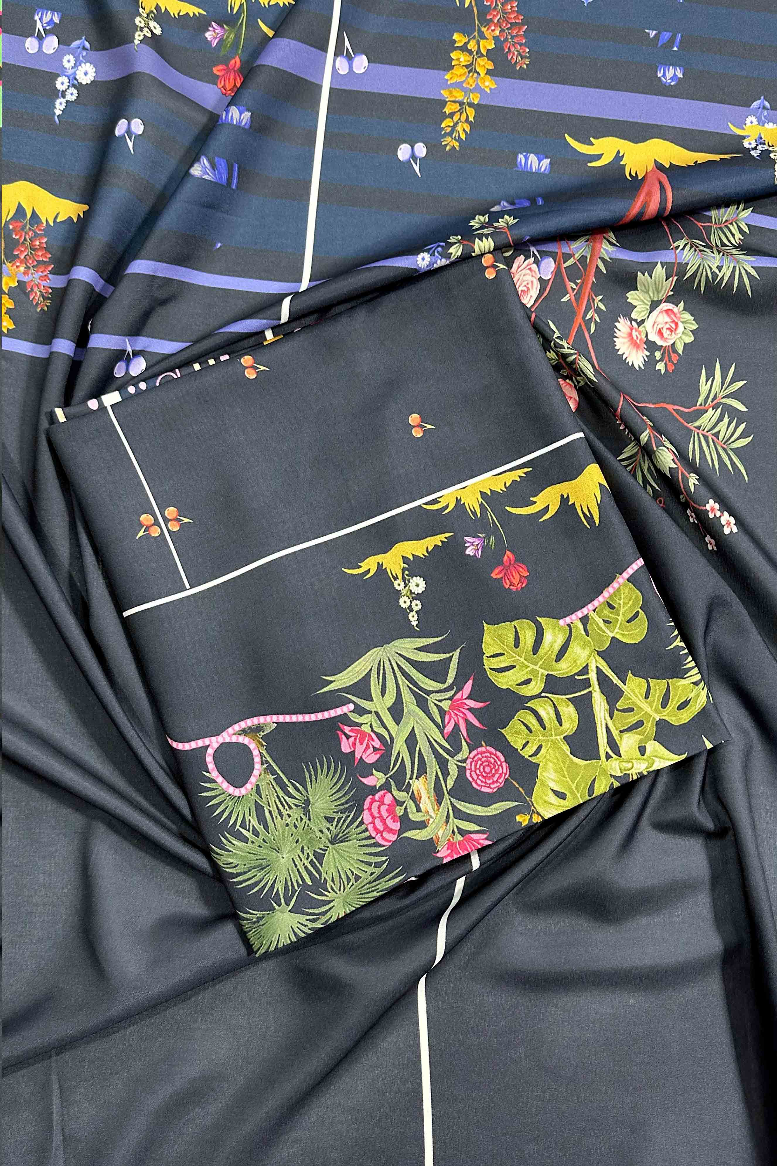 Unstitched 2pcs Digital Printed Set - UN-831