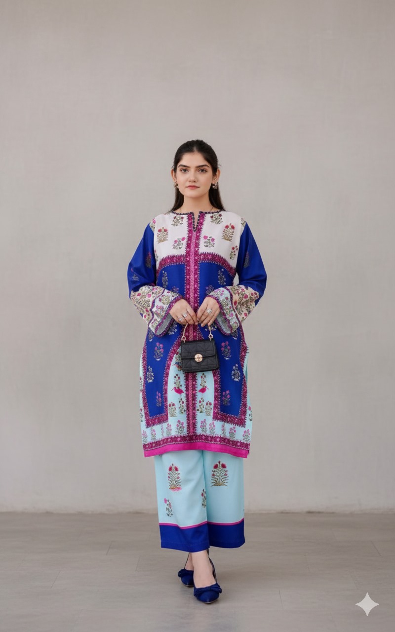 Tropical Garden Digital Print Co-ord Set - 2 Piece