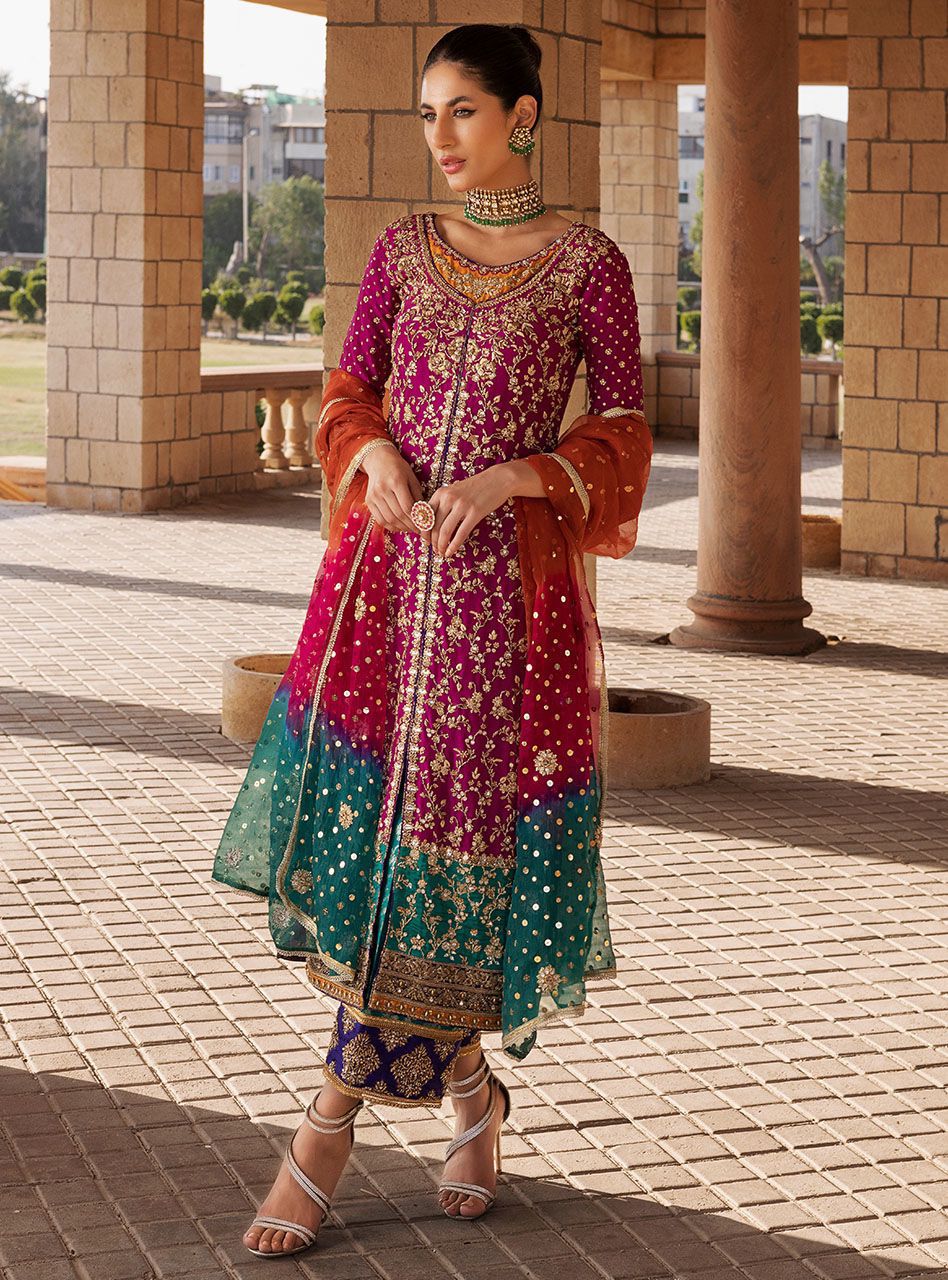 Chiffon, Net & Silk – elegant and premium quality